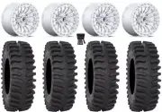 Fuel Rincon Beadlock 15" Wheels Mh 30" XT400 Tires Polaris RZR XP 1000 / PRO XP