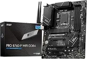 MSI Pro B760-P WiFi DDR4 ATX Motherboard