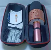BONAOK Karaoke Microphone, Portable Wireless Bluetooth Karaoke Mic System for...