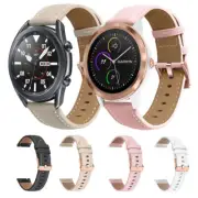 For Garmin Venu 2 Plus/2S/SQ Music/Vivoactive 4S/3 HR Leather Strap Watch Band