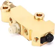 172-1353 Brass Truck Disc/Drum Brake Brass Proportioning Valve Compatible with GM Chev-y C10 C20 C30