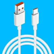 High Grade Quick Charging 120W/6A Type C to USB A Cable 6ft f OnePlus 10 Pro 5G