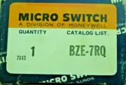 HONEYWELL MICRO SWITCH BZE-7RQ ROLLER LEVER ARM LIMIT SWITCH