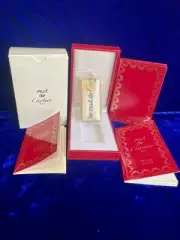 Vintage Cartier Lighter Gold Pentagon Rare New Old Stock Sealed Condition Box