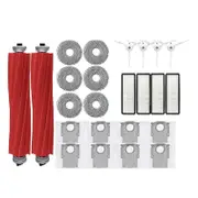 For Q / P10 A7400Rr Robot Vacuums Cleaner Accessory Main Side Brush Filter Mop Cloths Dust Bag Spare Part