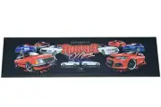 Aussie Stomp RUBBER BACK BAR RUNNER MAT FULL SIZE WASHABLE Holden Holdens