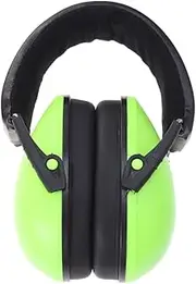 Noise Cancelling Earmuffs for Comfortable Lightweight Ear Defenders with Noise Reduction Rating Protection for Loud Environments Green