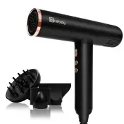 Ionic Hair Dryer with Diffuser, Professional Blow Dryer with 3 Attachments, 1...