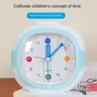 with Night Light Alarm Clock Silent Tabletop Clock Bedside