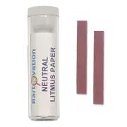 Neutral Litmus Paper [Vial of 100 Test Strips]