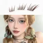 60Pcs Glue-Free Clusters Lashes 3D Cat Eye DIY Lash Extensions for Women