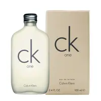 在飛比找PChome24h購物優惠-《Calvin Klein 卡文克萊》CK one中性淡香水