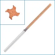 2mm x 25mm 4 Flute Carbide Reamer H7 Straight HRC55 Cutting Tool CNC Rotary Bit
