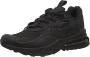[Nike] Air Max 270 React (gs) Big Kids Bq0103-004 Size 4.5 Black/Black/Black