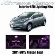 XtremeVision Interior LED for Nissan Leaf 2011-2015 (3 PCS) Pink (for: Nissan)