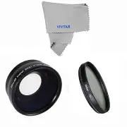 52MM FISHEYE LENS MACRO +HD CPL FILTER FOR NIKON D5500 D3000 D3100 D3200 D5100