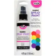 New Tulip Fabric Spray Paint 4oz - Snow