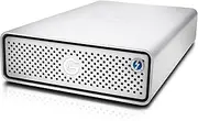 G-Technology G-Drive with Thunderbolt 3 and USB-C Desktop External Hard Drive, Silver 10TB