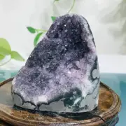 426g Natural Amethyst Geode Mineral Specimen Crystal Quartz Energy Decoration