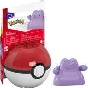 MEGA Construx - Pokemon DITTO in Poke Ball (26 Pieces) NEW SEALED