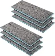MXZONE Wet Mopping Pads Compatible for iRobot Braava Jet m6 (6110) (6012) (6112) Ultimate Robot Mop, Brava Roomba mop Pads for iRobot Braava Jet m6 Cleaning Solution (6 Pack)