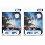 2 pc Philips High Beam Headlight Bulbs for Fiat Palio Panda Strada Uno wi (for: Fiat)