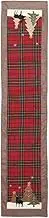 Christmas Table Cloth Christmas Table Cover Christmas Table Runner Durable Easy to Clean Festive Decoration for Home Restaurant Party Desktop Cloth Material 185 x 36cm