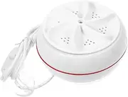 FOYTOKI Mini Washing Machine Portable Laundry Machine Intelligent Timing Charging Suitable for Dorm Travel