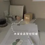 💡INS桌面博主桌面木質鐘鬧鐘 桌面正方形電子小鬧鐘極簡迷你靜音聲控LED時鐘夜光床頭數字鐘 溫度顯示 可設定三組鬧鐘