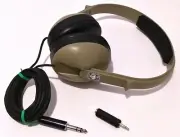 RARE VINTAGE NEW - 1975 KOSS K/7 K7 DYNAMIC STEREOPHONE STEREO HEADPHONES 113530