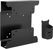 Mini PC Mount for Dell with Pen Holder, VESA Wall Under Desk Mount or Mount to a Monitor Arm, Monitor Stand for Dell OptiPlex MFF 7080 5070 3000 7060 7090 7010 3060 3040 3046 3050 3090 and More Model