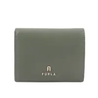 在飛比找誠品線上優惠-【FURLA】Camelia 素面拼色零錢袋二折短夾(仙人掌