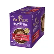 Wellness Core Simply Shreds Booster Variety Dog Pouch 79g-12pk