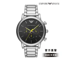 在飛比找momo購物網優惠-【EMPORIO ARMANI 官方直營】Luigi 都會菁