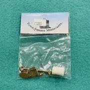 Dollhouse Miniature Bathroom Towel Bar Toilet Paper Holder TP Soap Dish