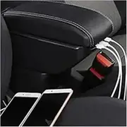 Box for Captur for Clio 2 BoxCar Box Center Storage Box Internal Retrofit Car Accessories Center Console(B2 Style Beige)