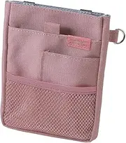 Kutsuwa BE023PK Apron Bag, Stationery Apron Bag, Mini, Pink Free