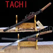 Handmade Damascus Folded Steel Japanese Tachi Full Tang Samurai Katana Sword
