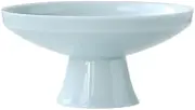 Decorative Bowls Fruit Bowl Countertop Fruit Basket High-Footed Ceramic Fruit Plate Dessert Plate Fruit Tray Rack Home Living Room Coffee Table Snack Candy Saucer Fruit Bowl for Kitchen Counter (Colo