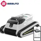 Cordless Indoor Outdoor Pool Cleaner Robot Swimming Pool Vacuum Cleaner 120 mins