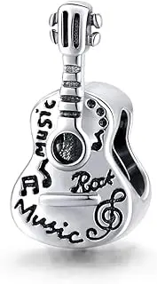 [DOYIS] 925 Sterling Silver Vintage Guitar Charms for Pandora Bracelet