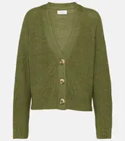 [Velvet] Velvet Marilyn wool-blend cardigan AU 16 green