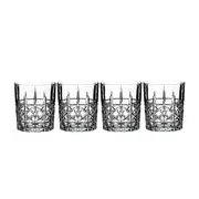 Marquis by Waterford Brady Set of 4 Double Old Fashioned Tumblers