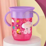 Anti Choking Learning Water Bottle Safe and Portable Leak-proof Infant Water Cup