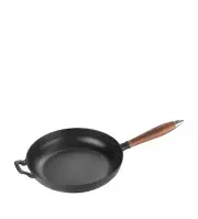 Staub Vintage 11 in / 28 cm Fry Pan w/ Glass Lid Enamled NEW IN BOX