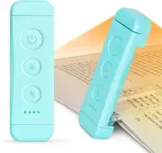 Glocusent USB Rechargeable Book Light for Reading in Bed Portable Clip-On LED R