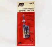 Lisle 25600 Circuit Tester Handy Hooker Hooded Probe Alligator Clips