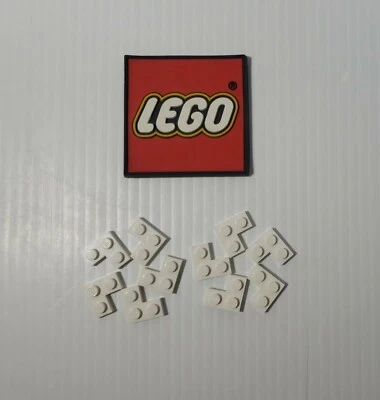 LEGO 2 x 2 Corner Plate WHITE (x10) 2420 NEW REPLACEMENT PARTS 242001