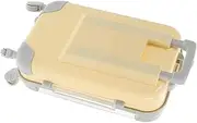 Healeved Travel Eyelash Storage Mini Suitcase for False Lashes Makeup Organizer Lash Holder Case Eyelash Case Compact Beauty Kit