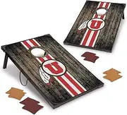 Wild Sports NCAA 2' x 3' MDF Deluxe Cornhole Set - with Corners and Aprons